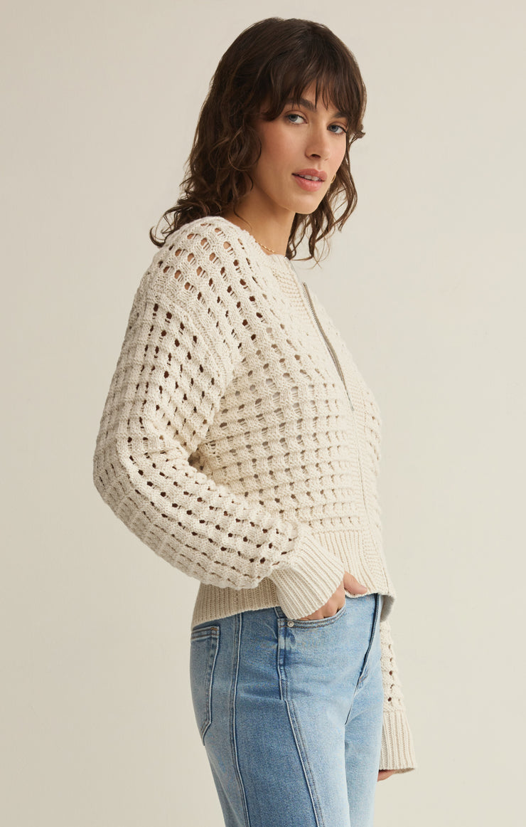 Logan Sweater Jacket - Crystal-Z Supply-Happy on Main