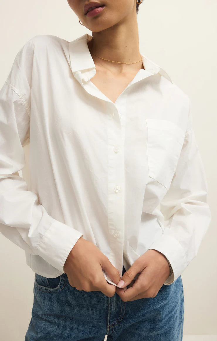 Lisette Top - White-Z Supply-Happy on Main