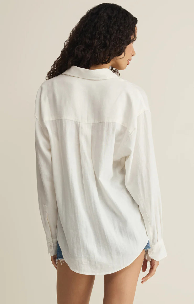 The Perfect Button Up - White-Z Supply-Happy on Main