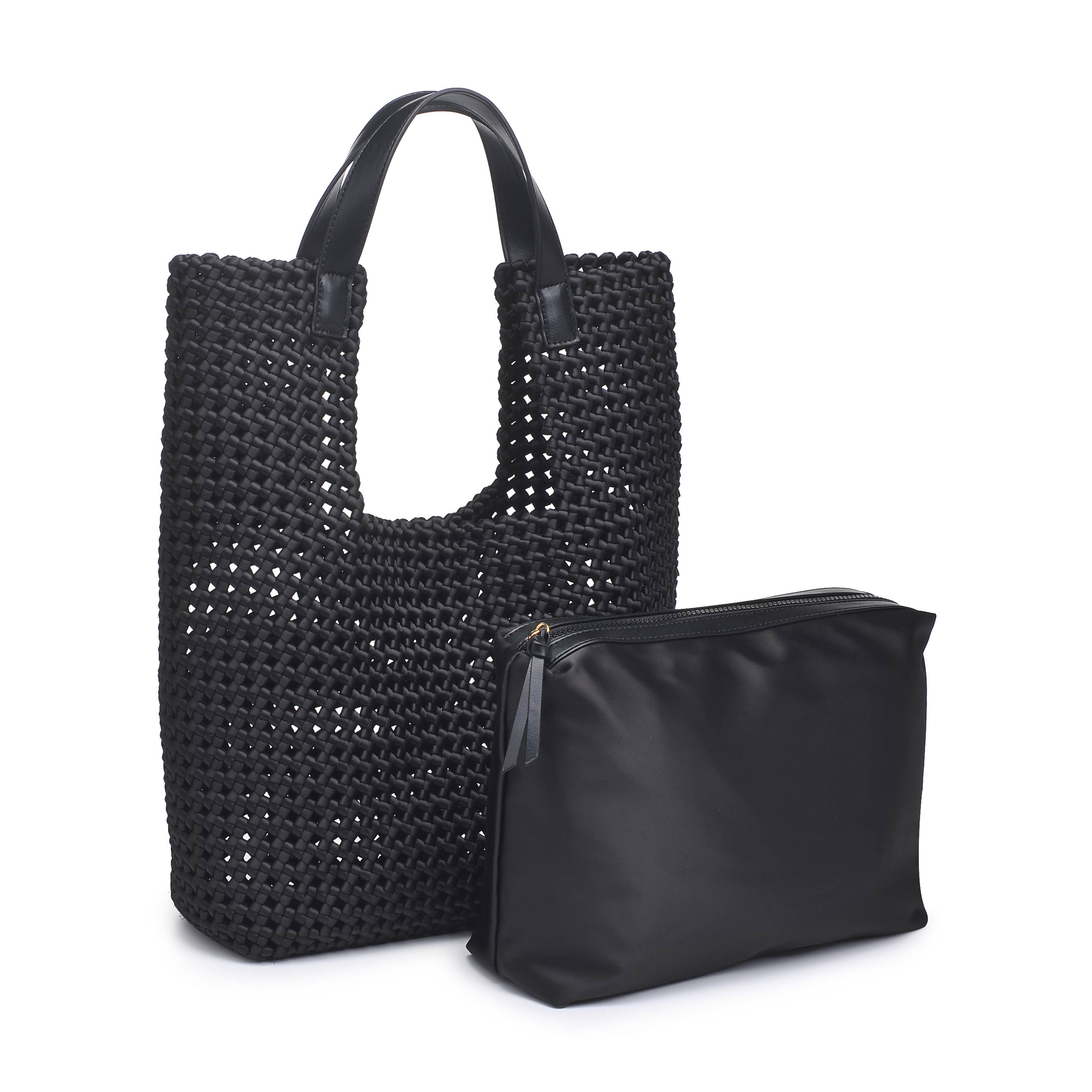 Zenith Zen - Hand Woven Knot Tote-Handbags-Happy on Main