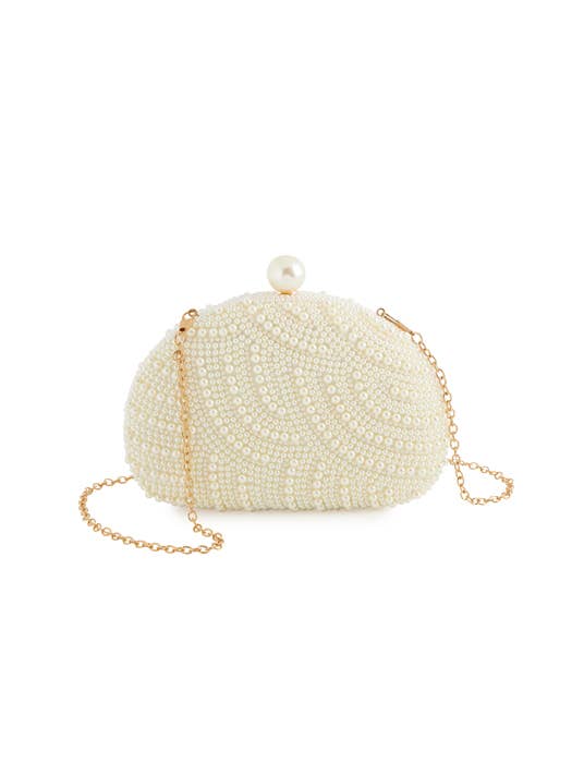 MARGUERITE SHELL MINAUDIERE-Misc Accessories-Happy on Main