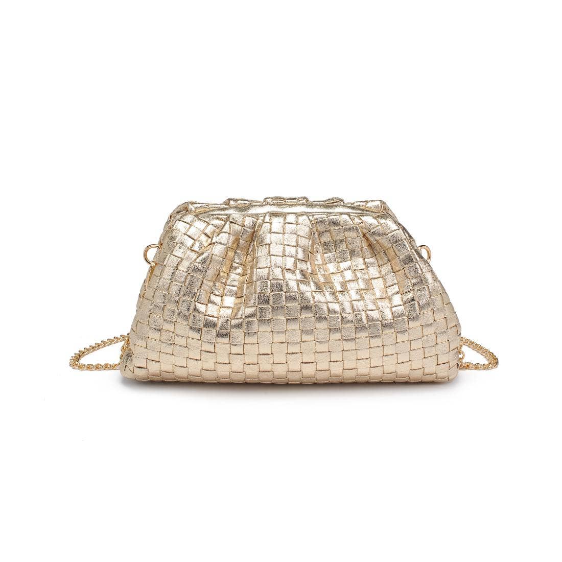 Tate Woven Frame Clutch-Urban Expressions-Happy on Main