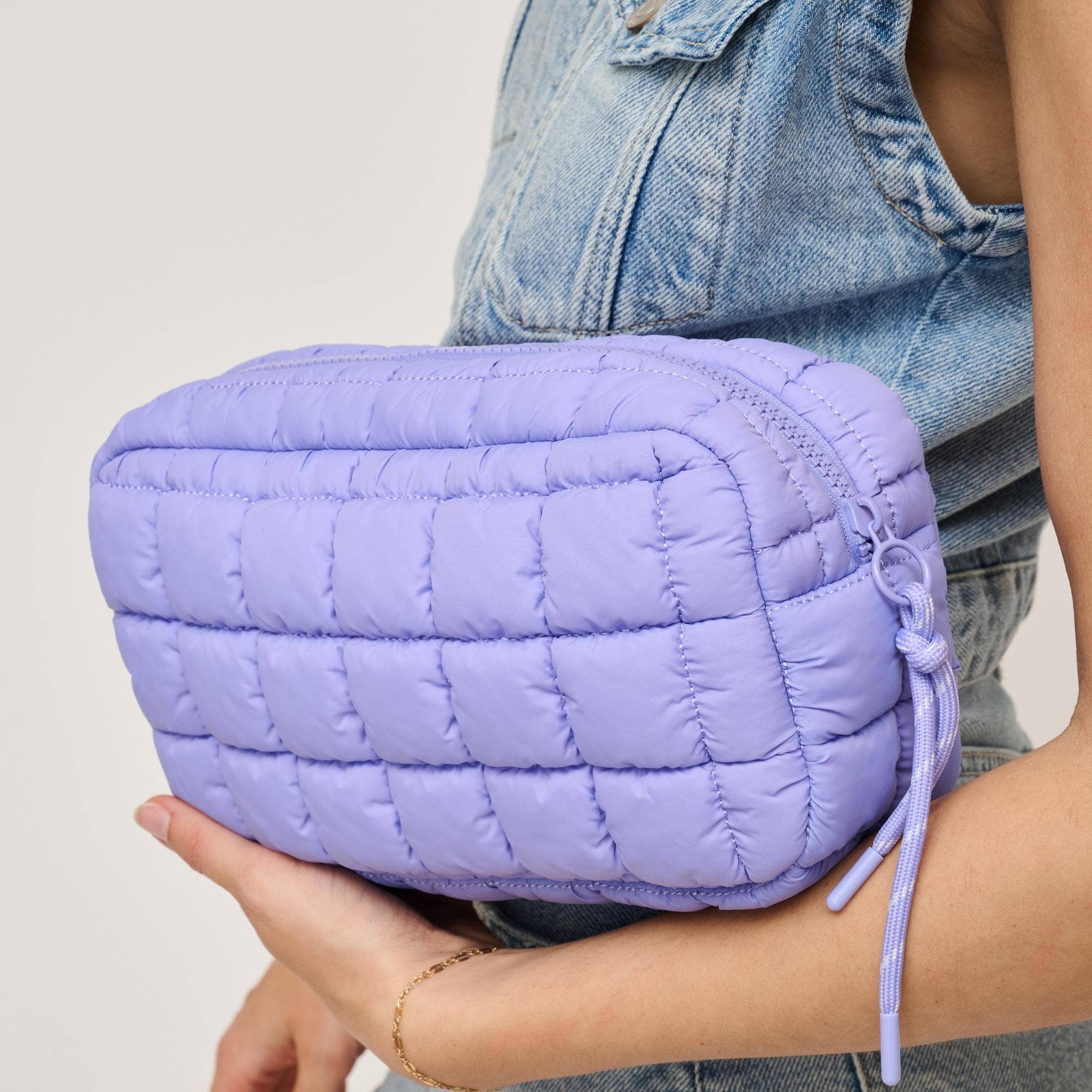Cloud Nine - Puffer Cosmetic & Travel Organizer Pouch-Urban Expressions-Happy on Main