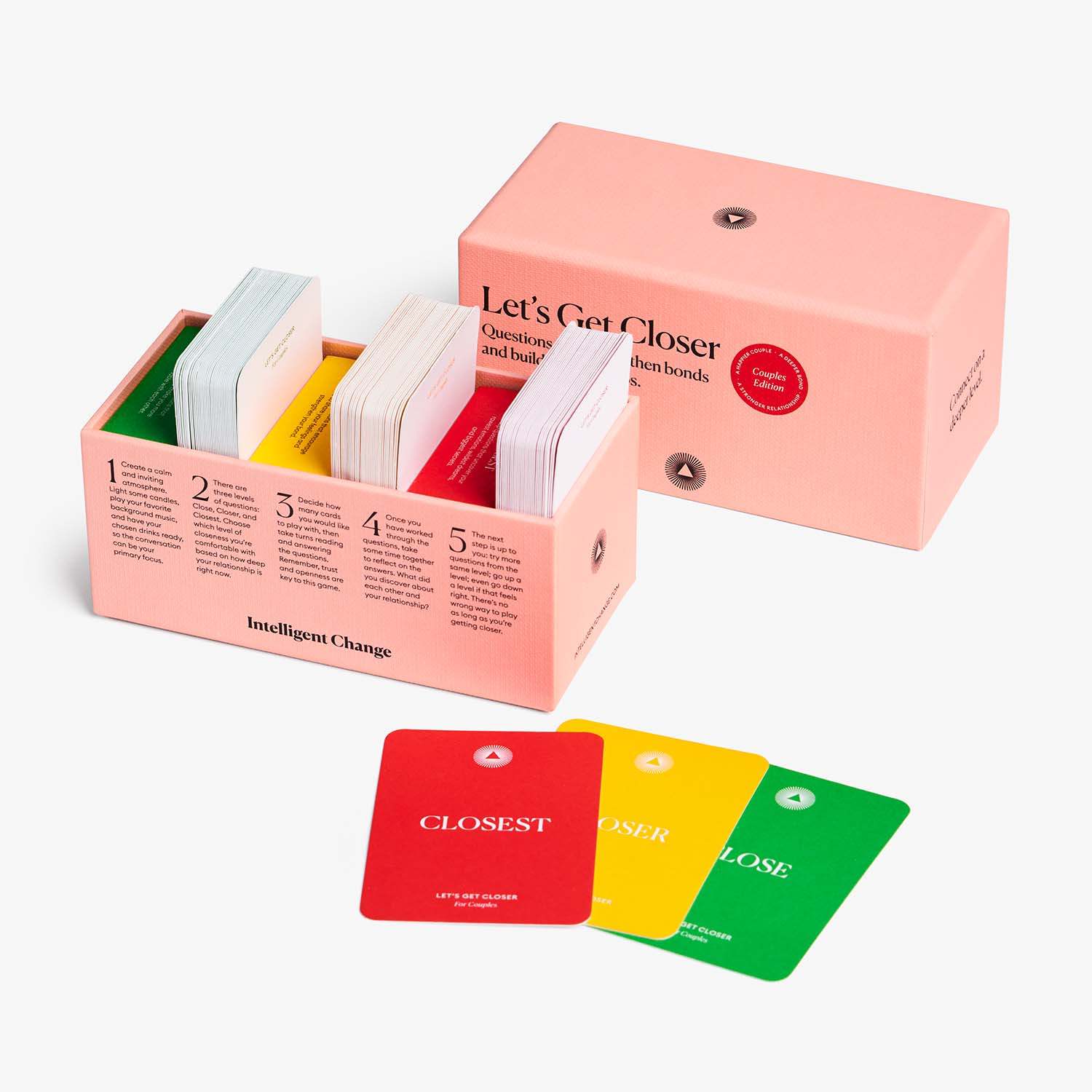 Get Closer Couples Edition - Relationship Question Card Game-Intelligent Change-Happy on Main