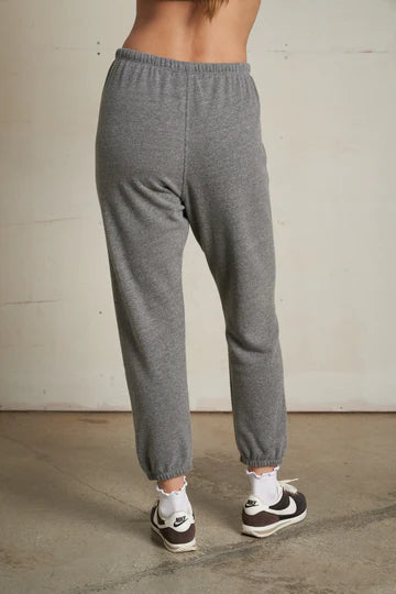 Jonny French Terry Easy Sweatpant - Dark Heather Grey-perfectwhitetee-Happy on Main