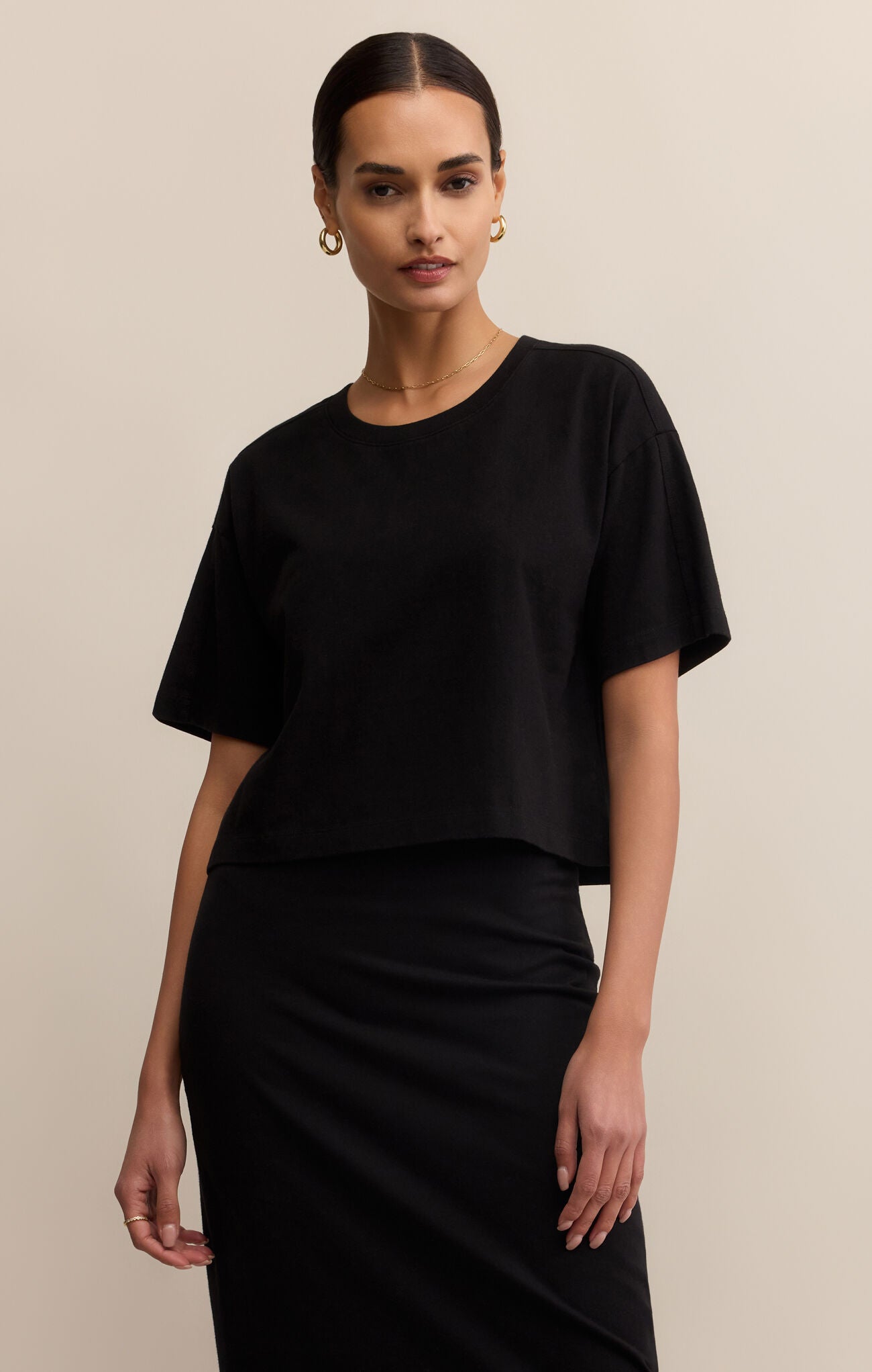 On The Go Tee-Basic Tanks + Tees-Happy on Main