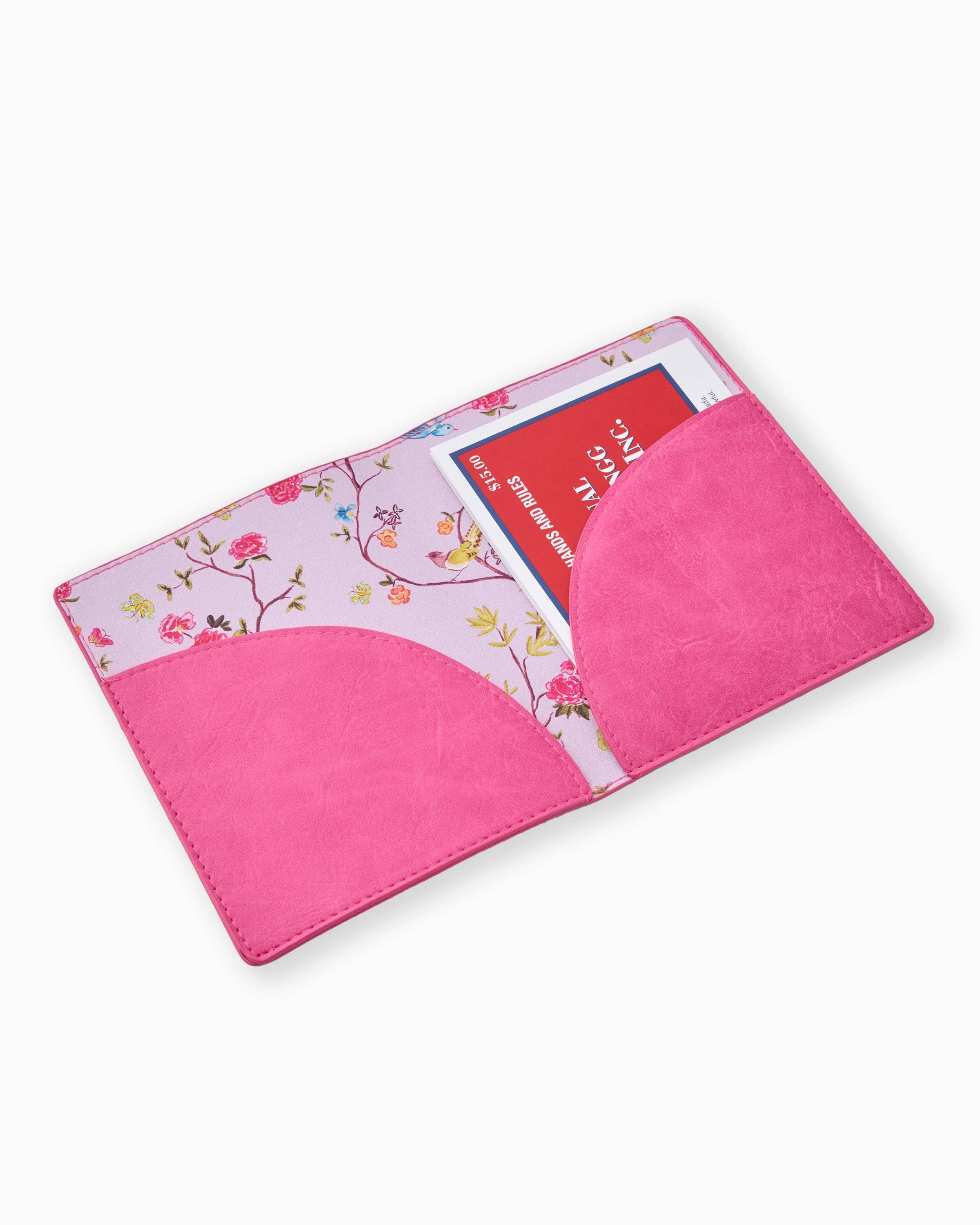 Hot Pink Mahjong Card Folio-Oh My Mahjong-Happy on Main