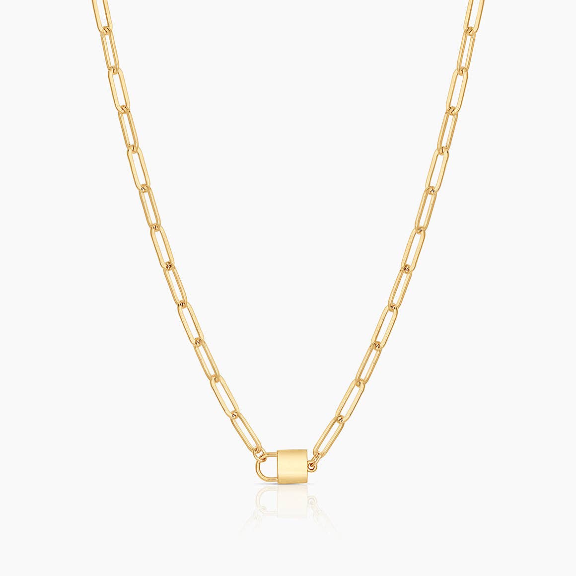 Jessa Lock Necklace-Everyday Jewelry-Happy on Main