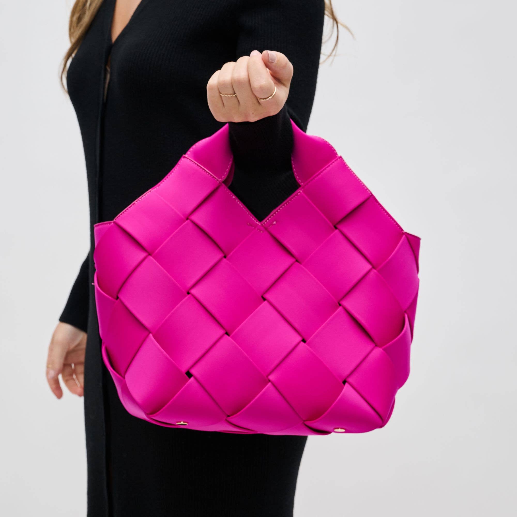 Resilience - Woven Neoprene Tote-Handbags-Happy on Main