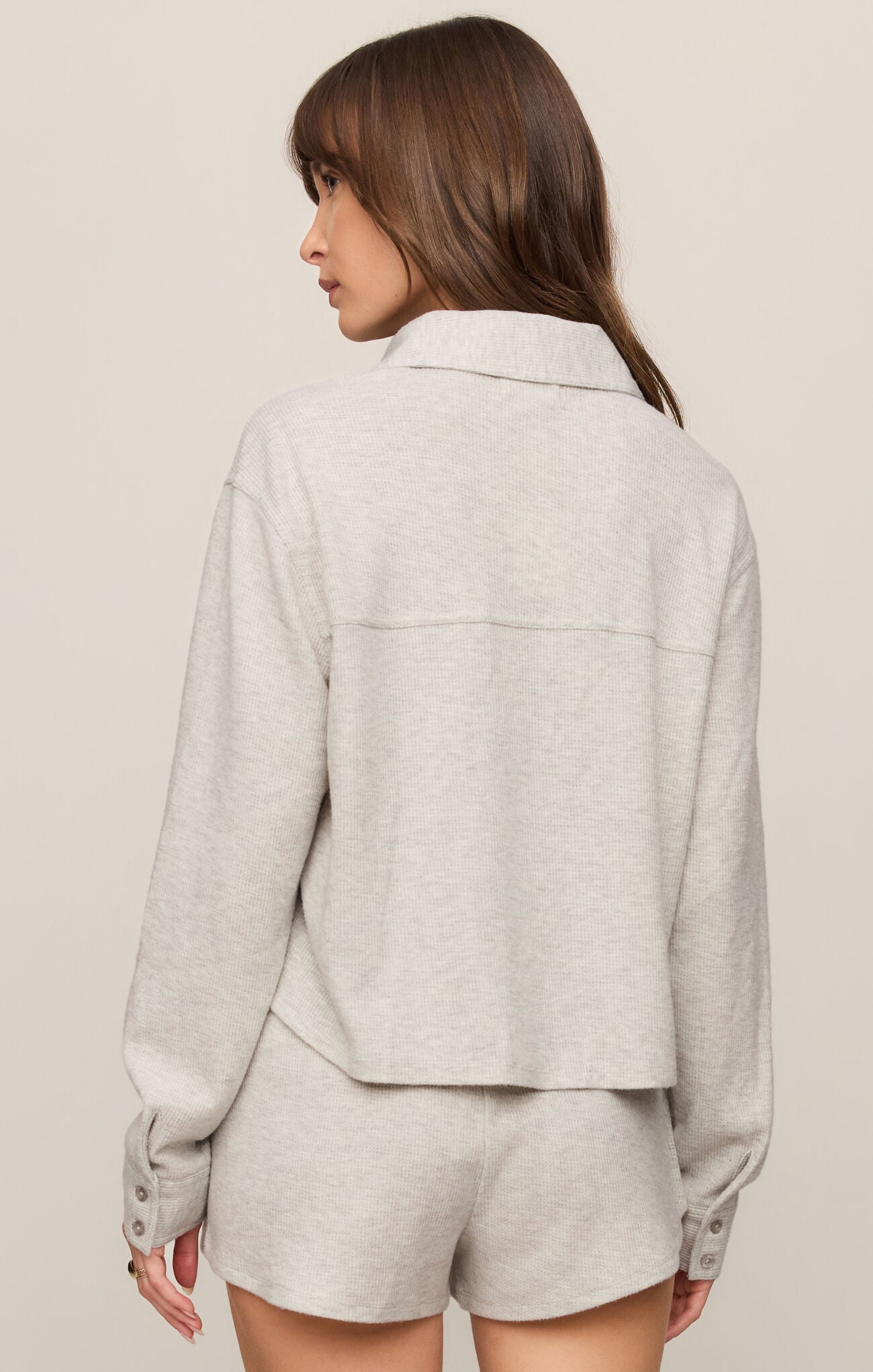 Waffle Shirt - Feather Grey-Z Supply-Happy on Main