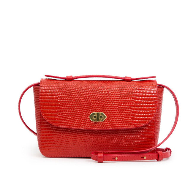Kathryn - Glossy Lizard - Red-Clare V.-Happy on Main