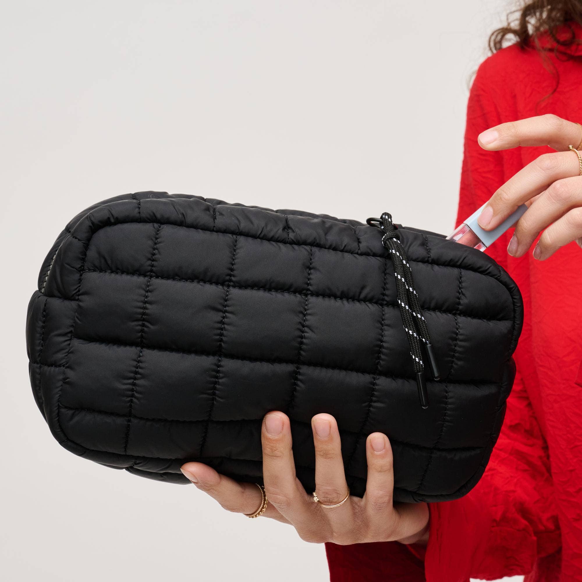 Cloud Nine - Puffer Cosmetic & Travel Organizer Pouch-Urban Expressions-Happy on Main