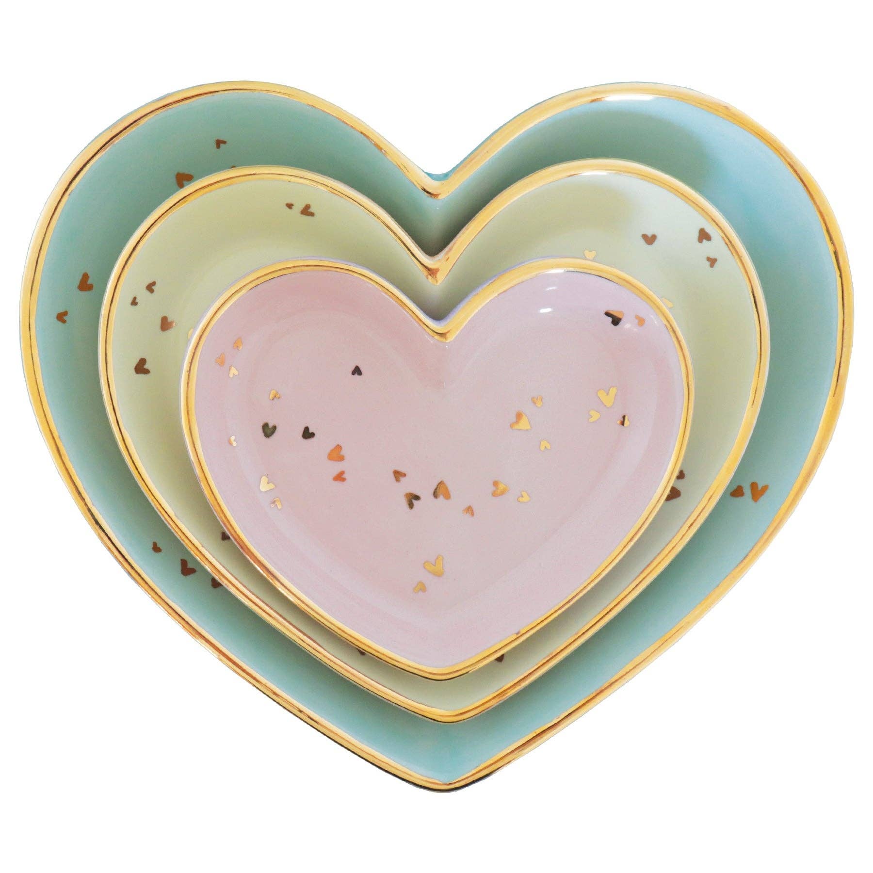 "Confetti Hearts" Dishes-Home Decor-Happy on Main