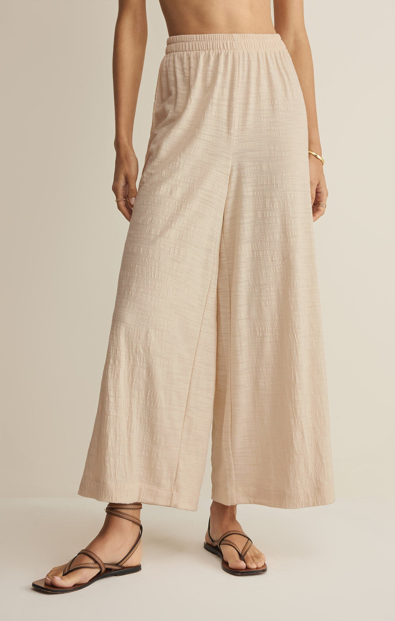 Scout Textured Slub Pant - Whisper White-Z Supply-Happy on Main
