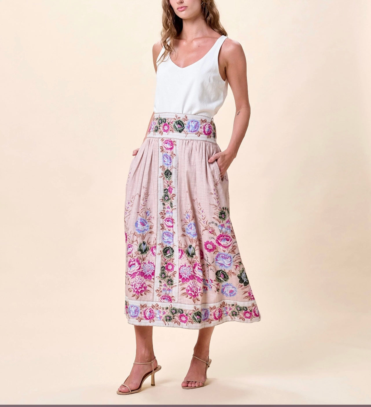 Doreen Midi Skirt | Silva
