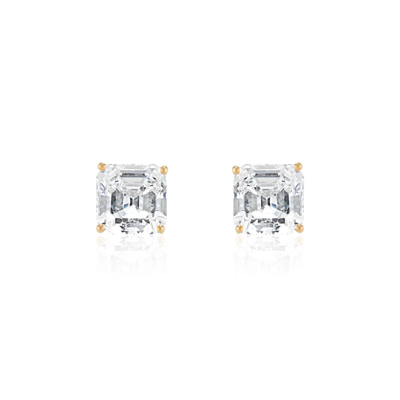 Emmy Studs - CZ-Elli Parr-Happy on Main