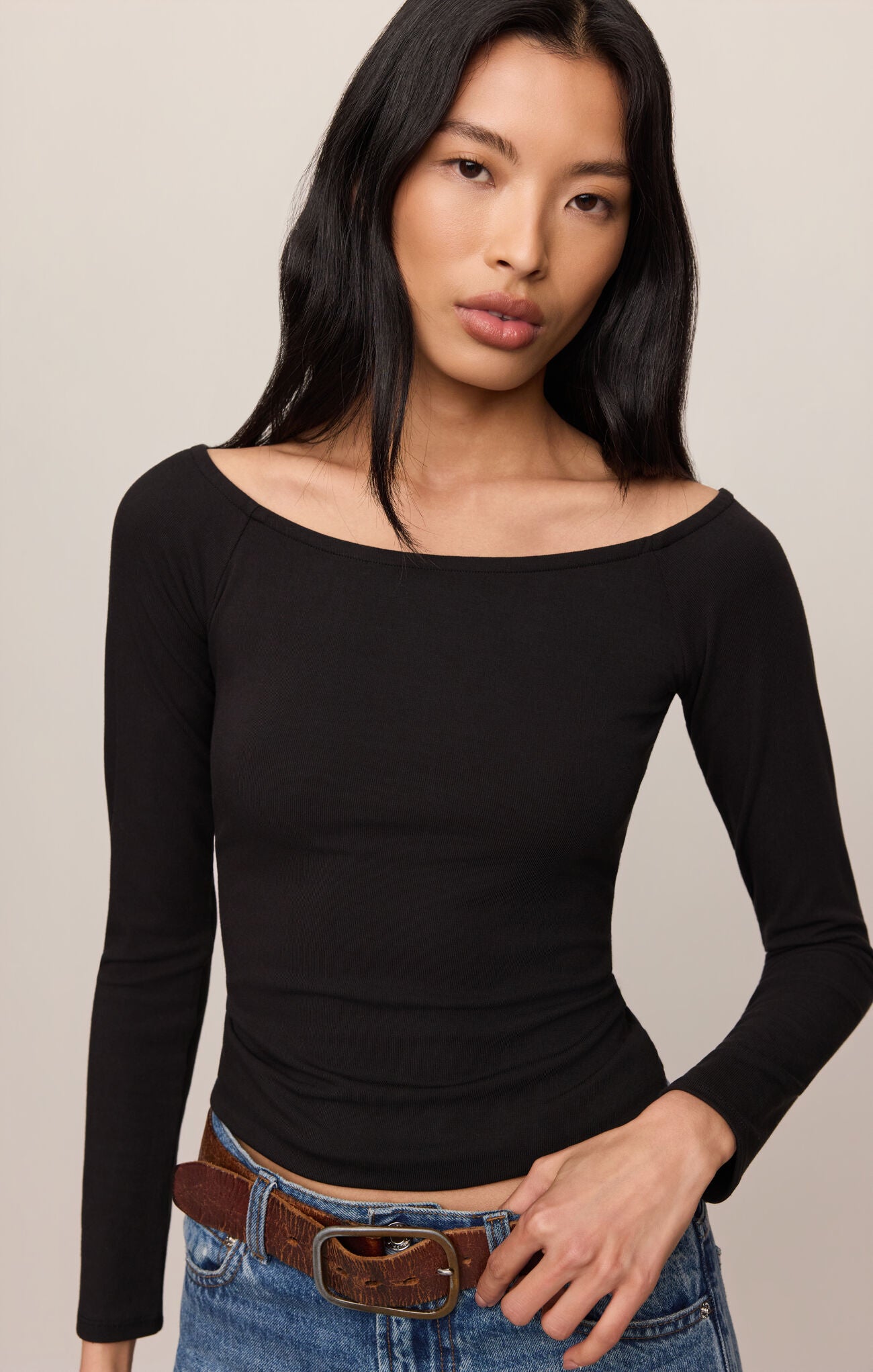 Sabrina Top - Black-Z Supply-Happy on Main