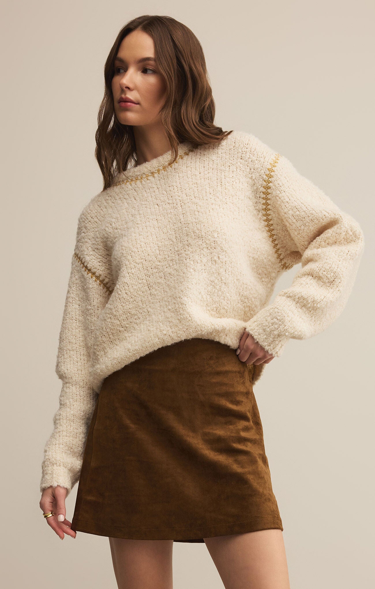Romnie Sweater-Core Sweaters-Happy on Main
