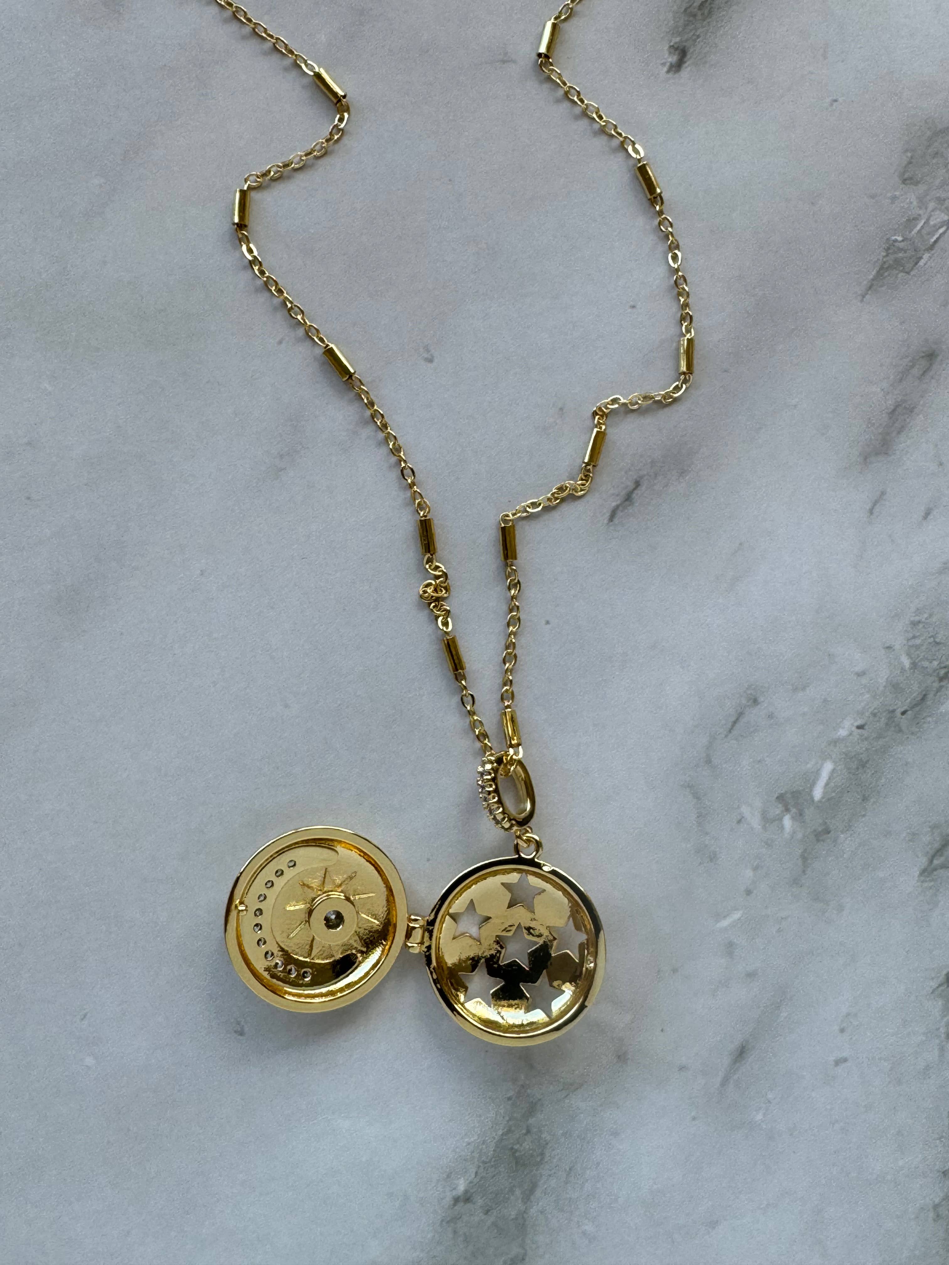 Tiffany Locket Necklace-Everyday Jewelry-Happy on Main