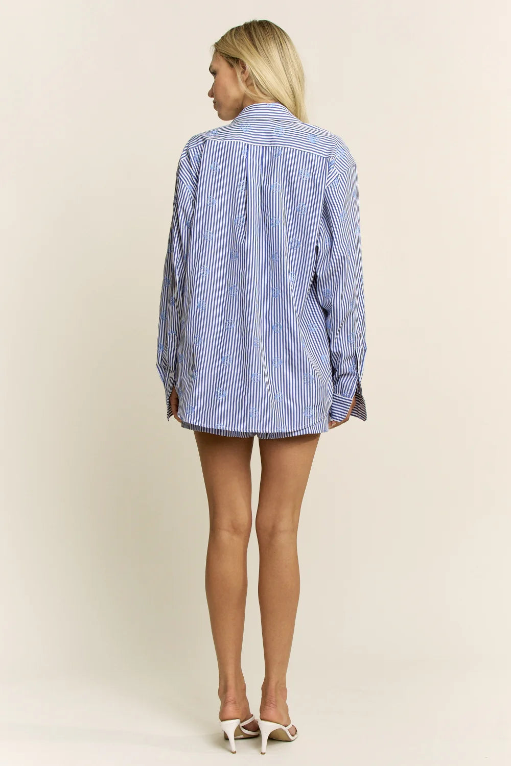 Angie Shirt - Blue-Elevator Disco-Happy on Main