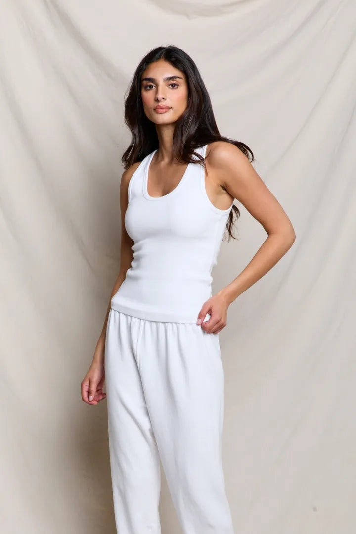 Debbie Longer Blondie - White-perfectwhitetee-Happy on Main