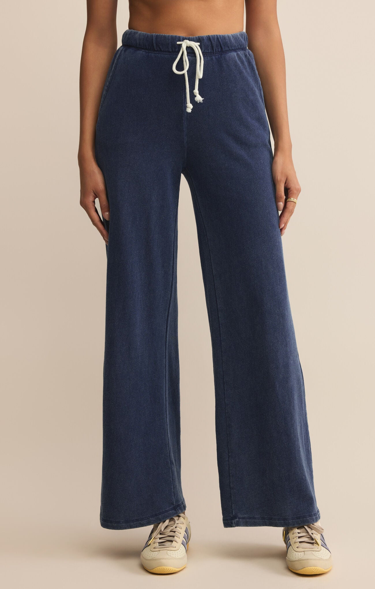 Hunter Knit Denim Pant-Pants-Happy on Main