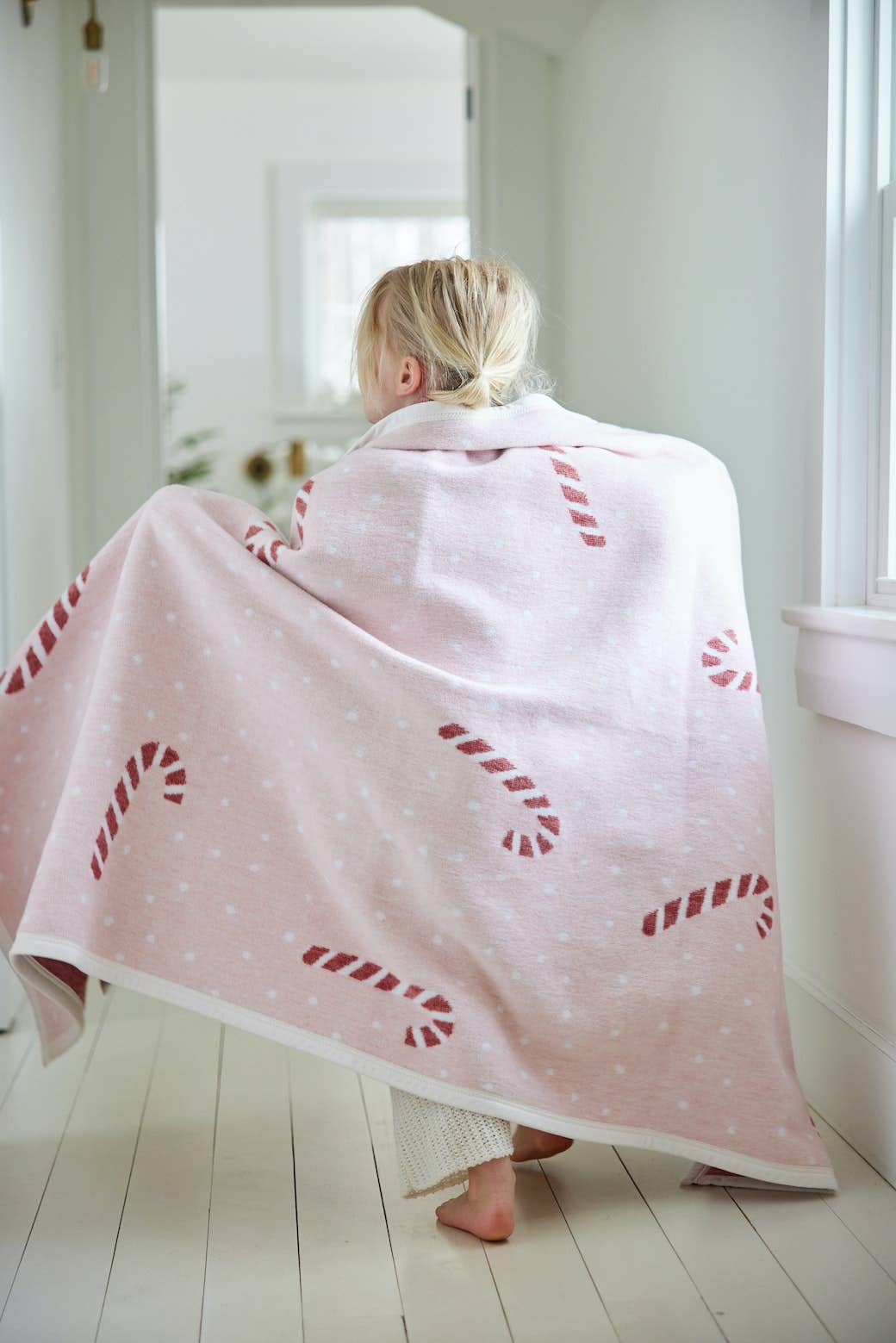Candy Canes Blanket-ChappyWrap-Happy on Main