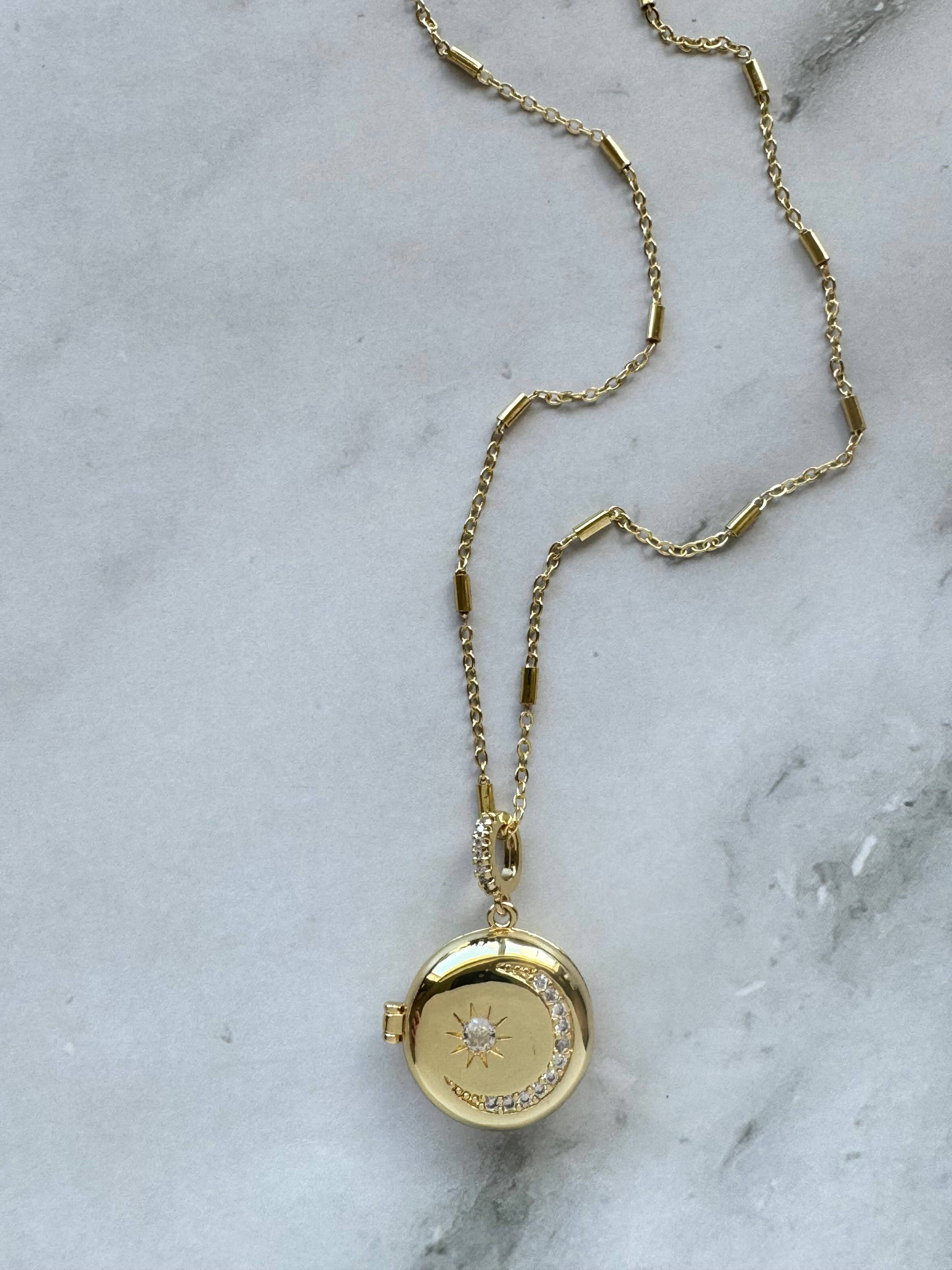 Tiffany Locket Necklace-Everyday Jewelry-Happy on Main