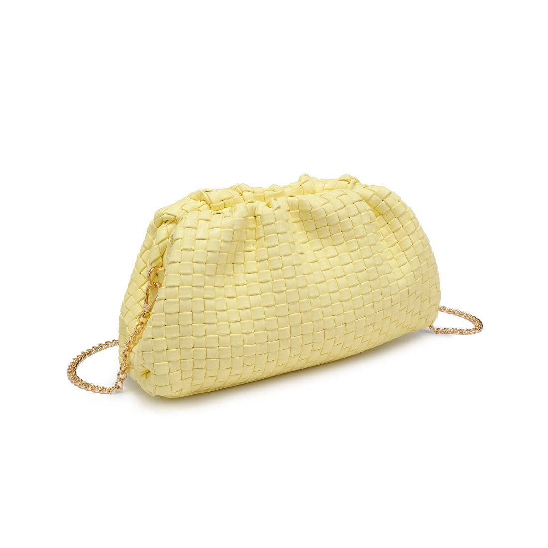 Tate Woven Frame Clutch-Urban Expressions-Happy on Main