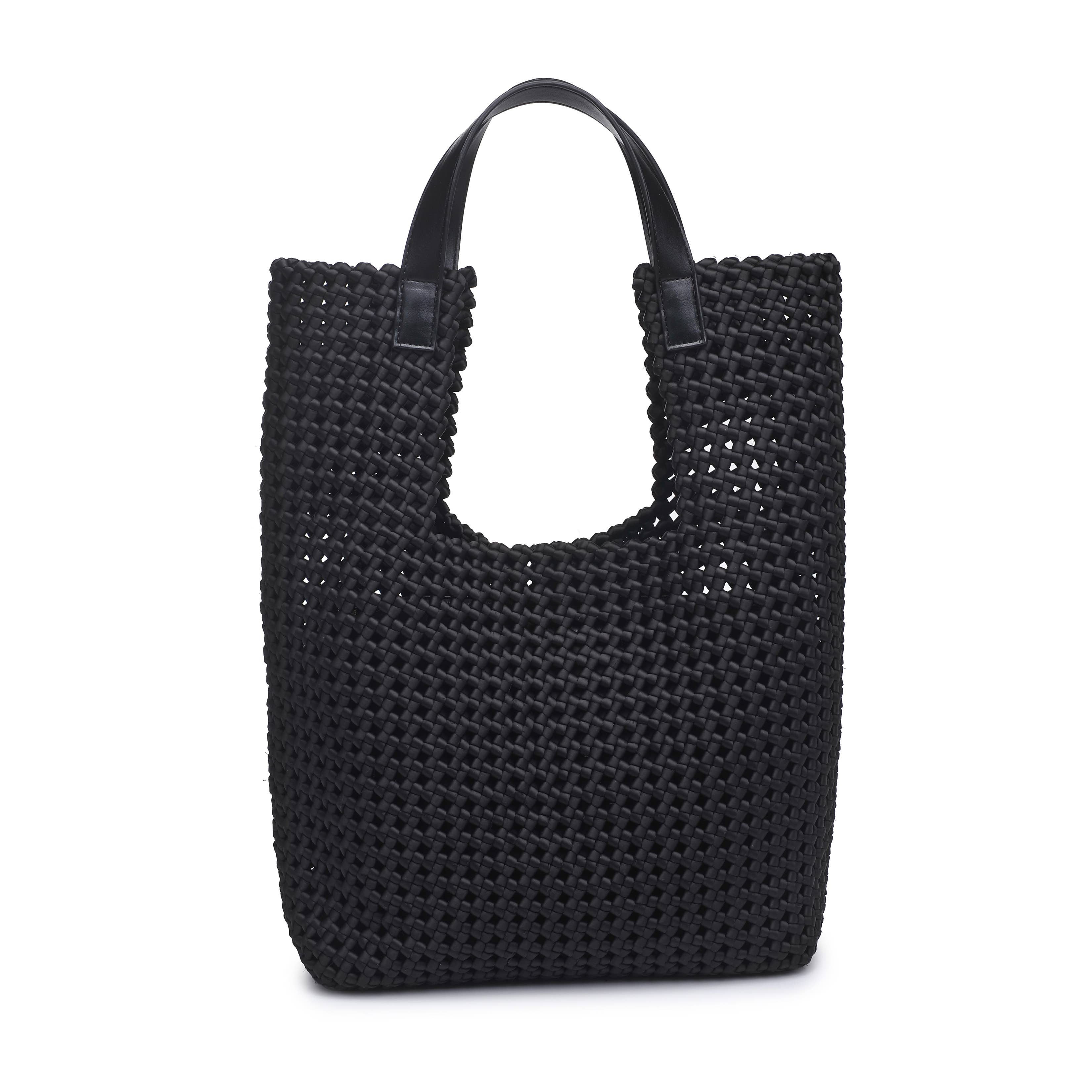 Zenith Zen - Hand Woven Knot Tote-Handbags-Happy on Main
