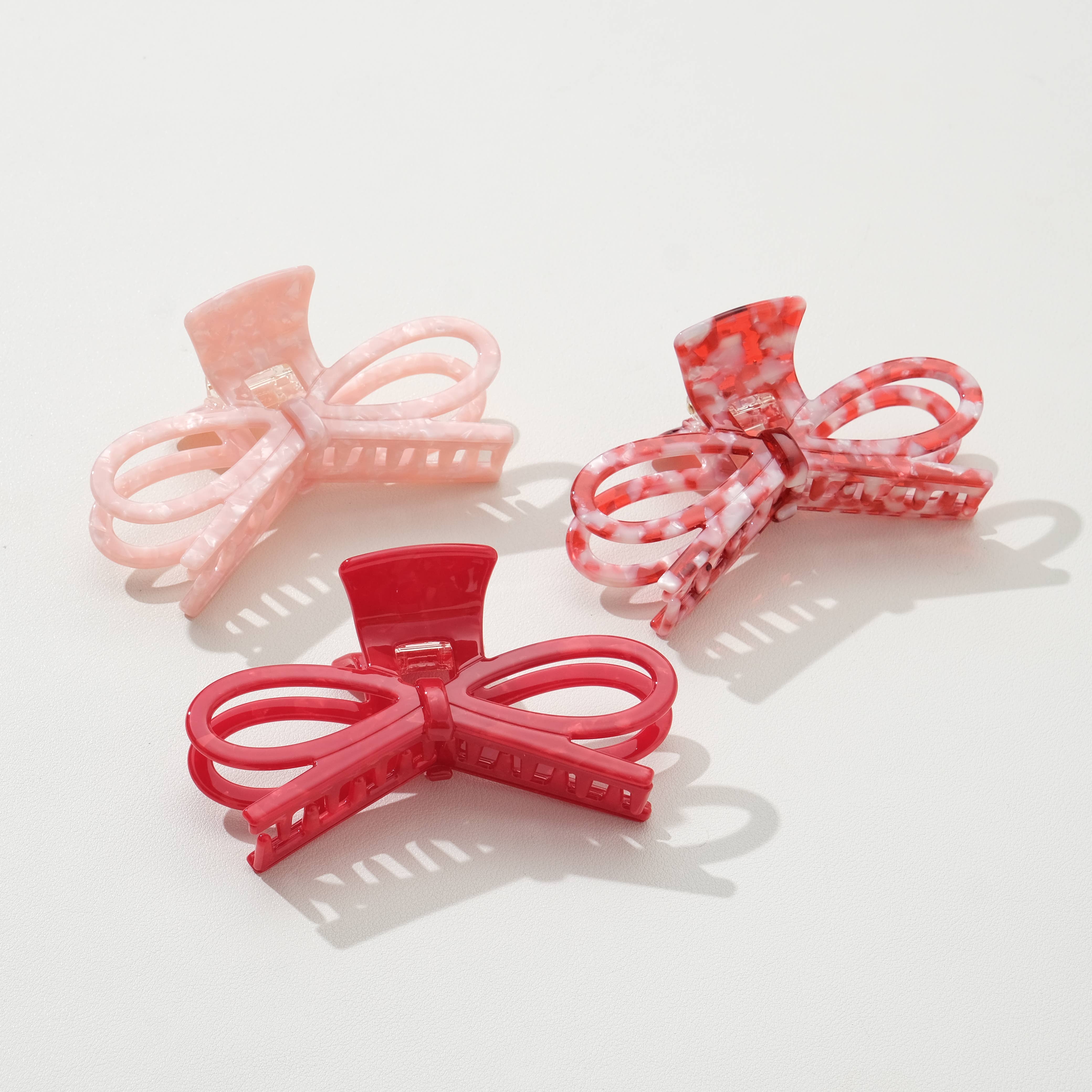 Remi Valentine | Wide Bow Claw Clip-Adorro-Happy on Main