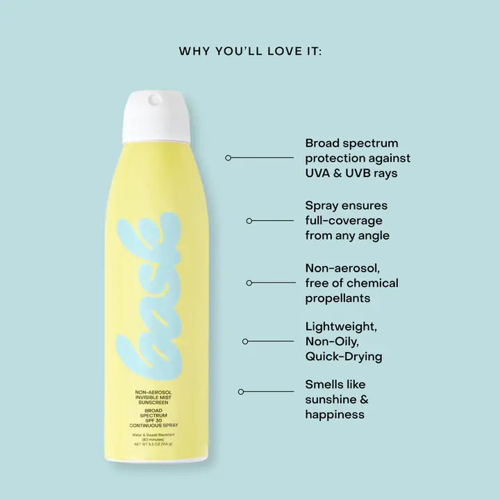 Bask Spf 30 Non-Aerosol Spray Sunscreen-Beauty + Wellness-Happy on Main