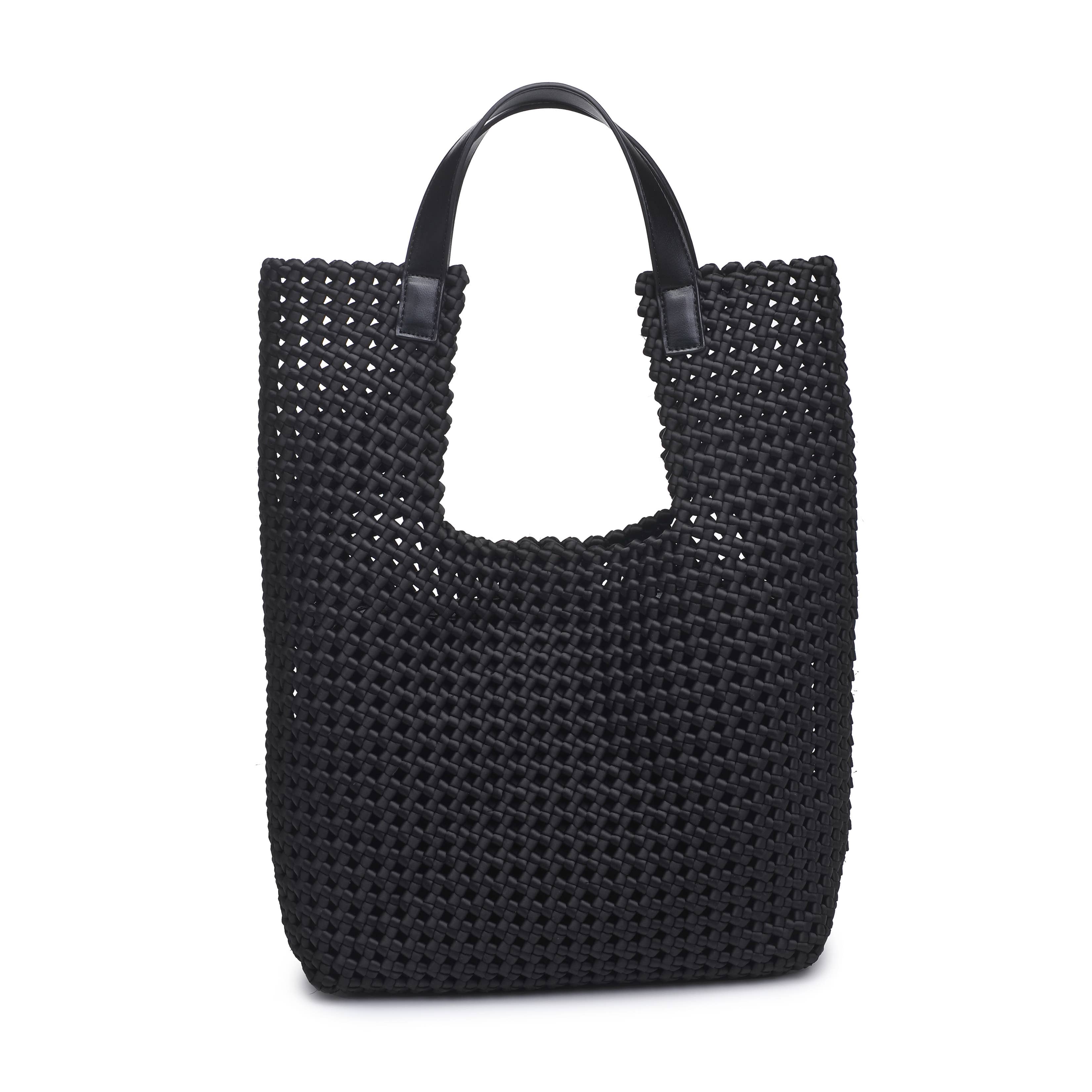 Zenith Zen - Hand Woven Knot Tote-Handbags-Happy on Main