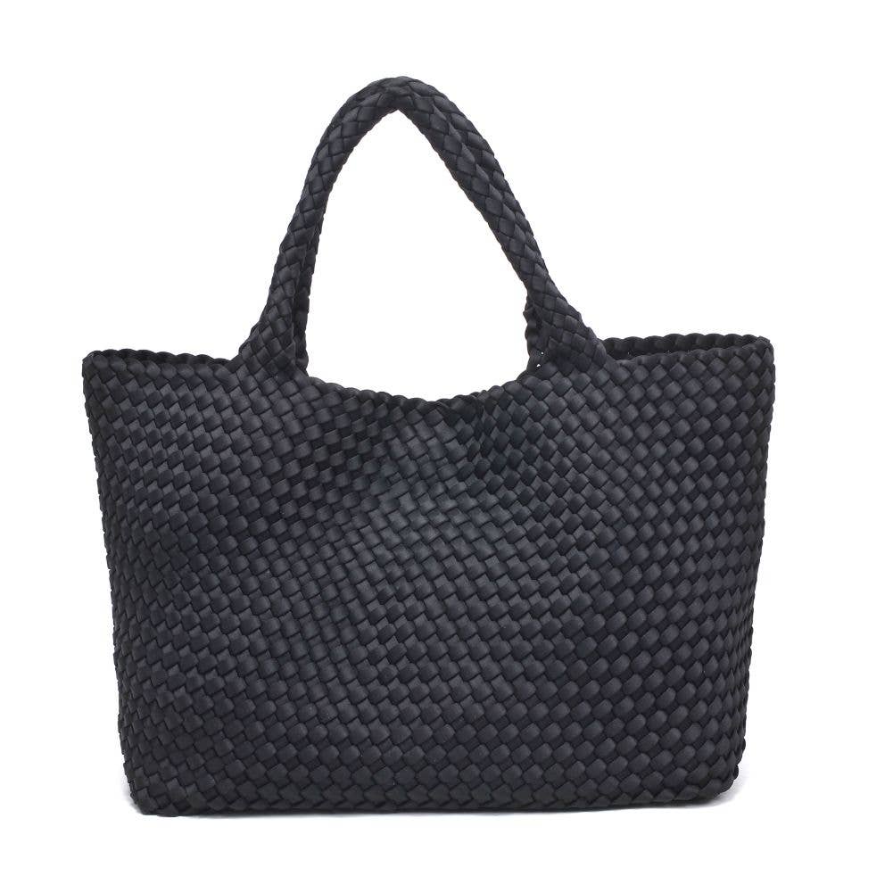 Sky's The Limit - Large Woven Neoprene Tote-Handbags-Happy on Main