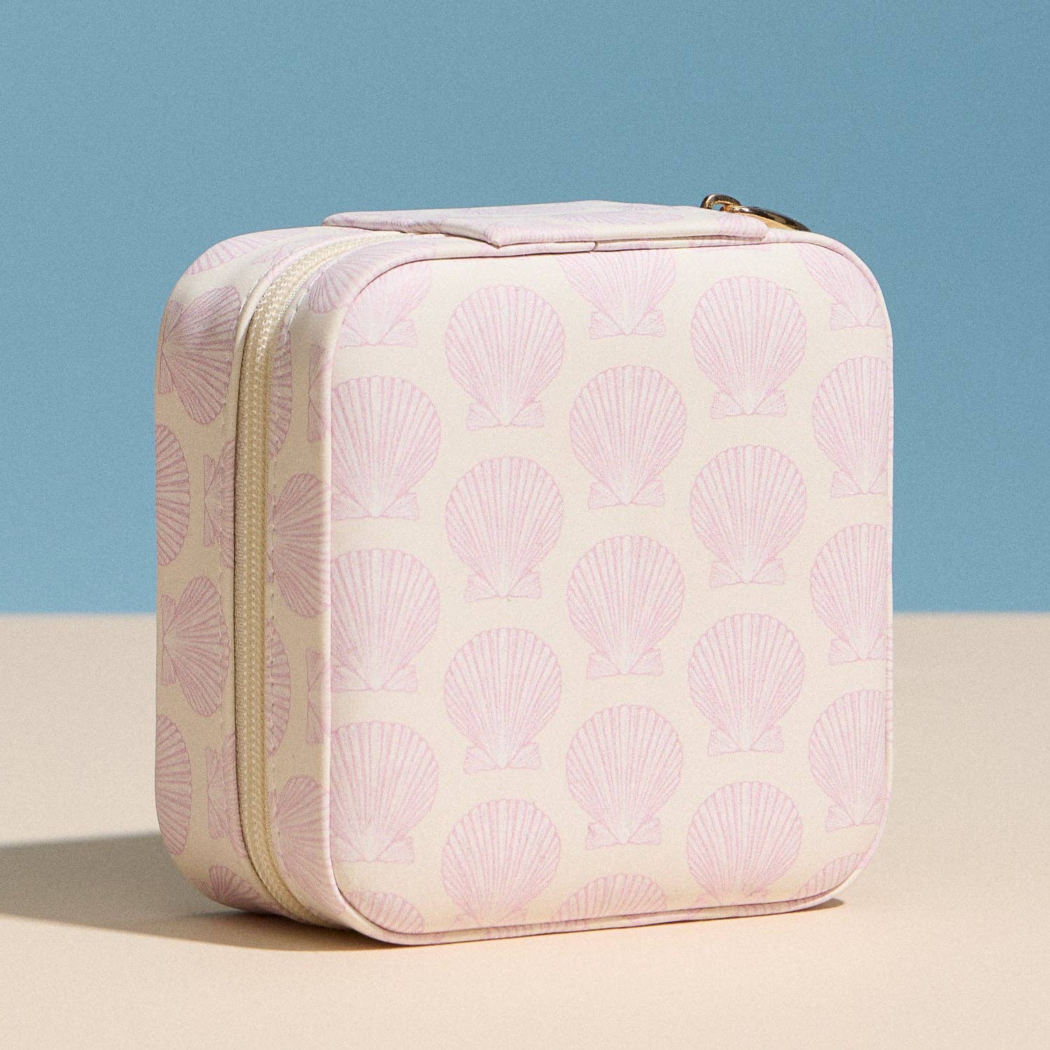Pink Shell Travel | Jewelry Box-Frem-Happy on Main