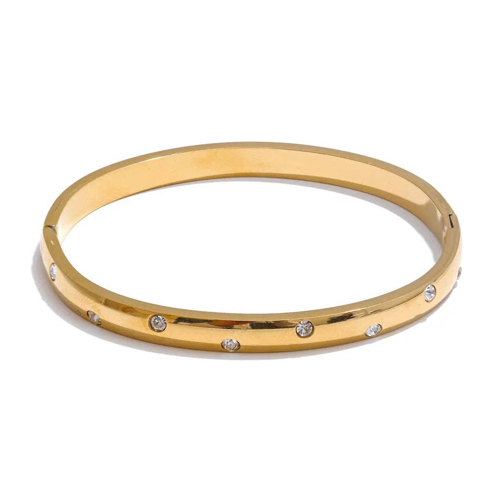 Tiffany Diamond Bangle-Everyday Jewelry-Happy on Main