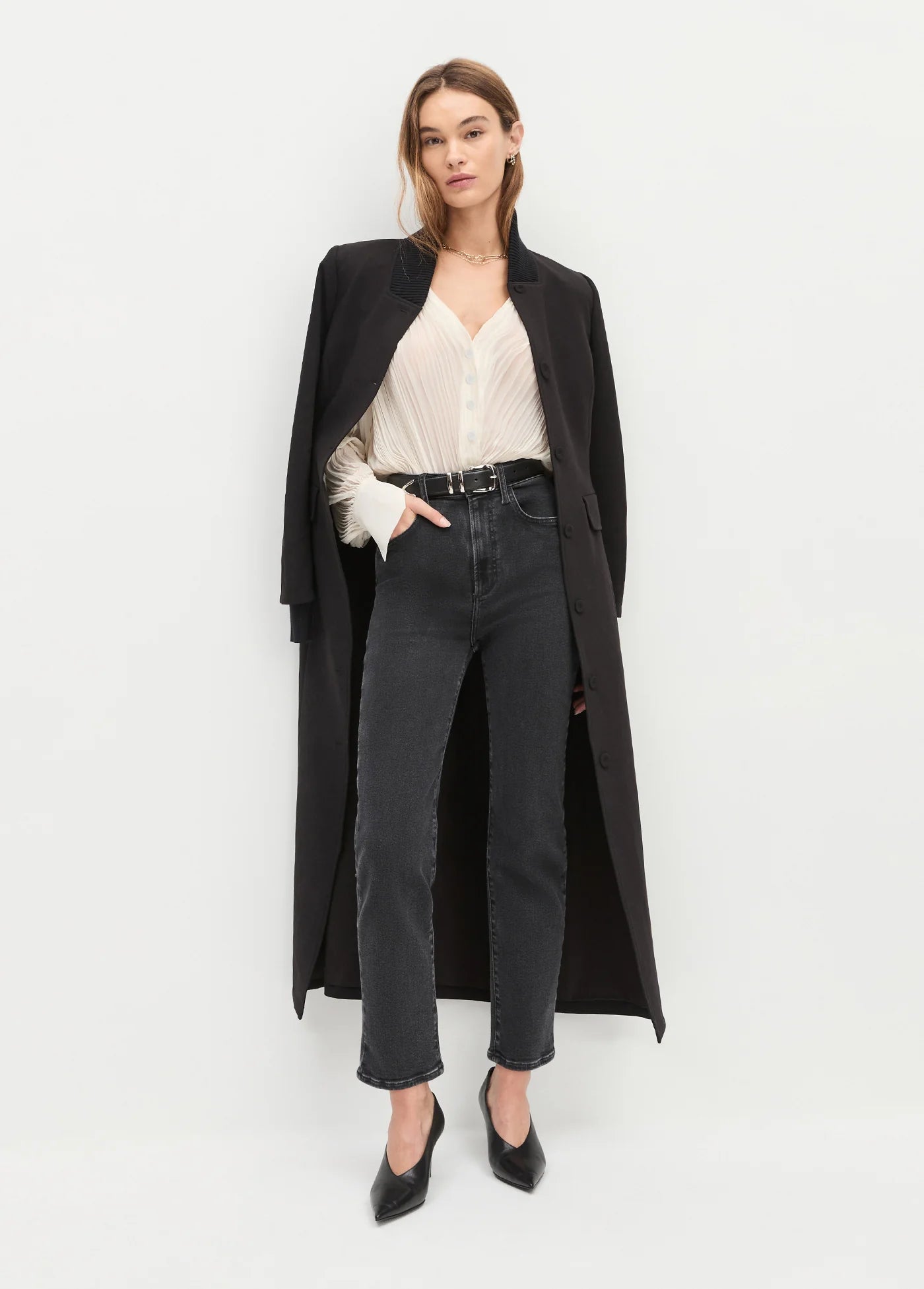 The Varsity Coat - Black-Favorite Daughter-Happy on Main