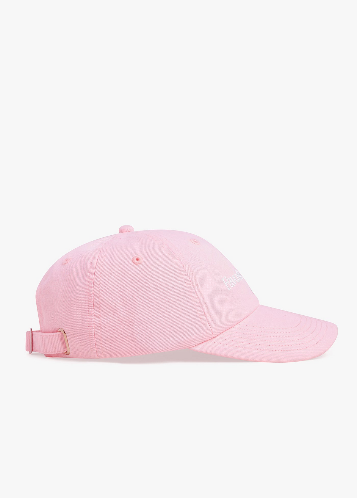 Classic Logo Baseball Hat - Lt. Pink/White-Favorite Daughter-Happy on Main
