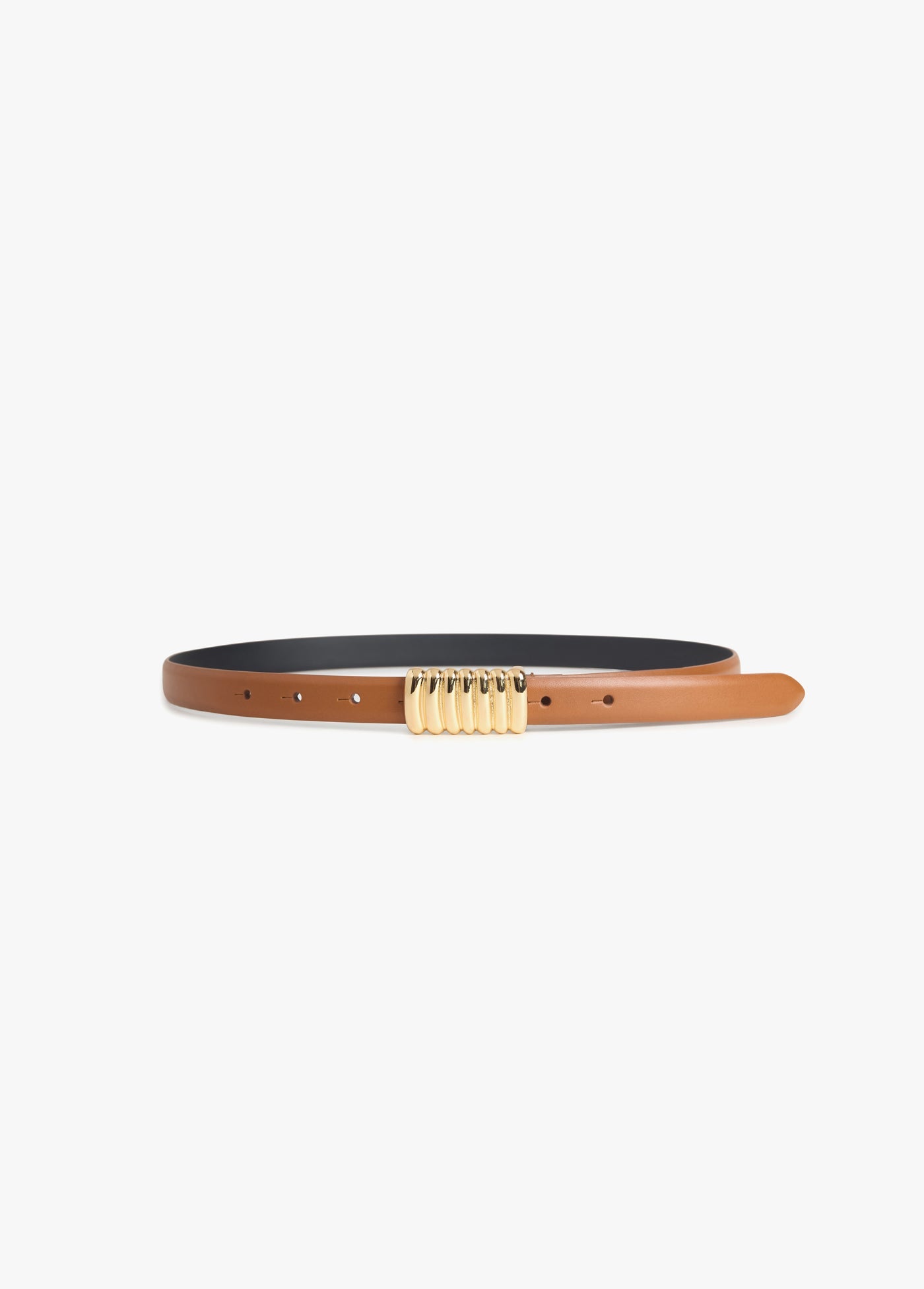 The Vintage Belt - Tan/Polished Gold-Favorite Daughter-Happy on Main