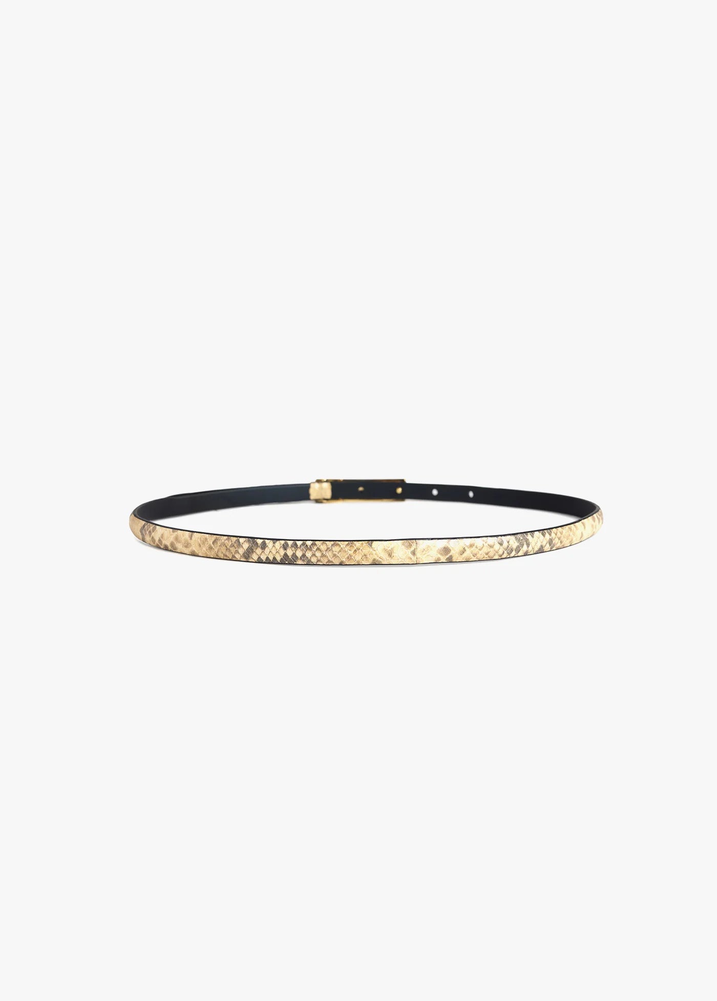 The Snake Print Lady Belt - Pink Soft/Polished-Favorite Daughter-Happy on Main