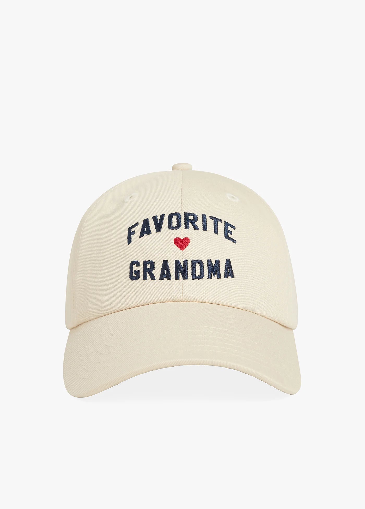 Favorite Grandma Baseball Cap - Khaki-Favorite Daughter-Happy on Main
