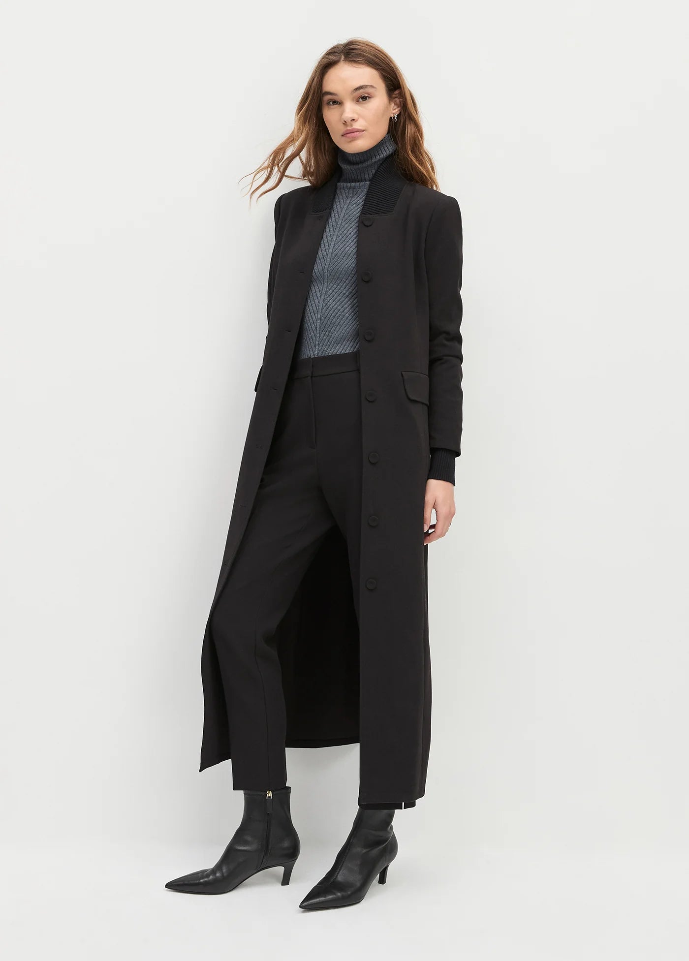 The Varsity Coat - Black-Favorite Daughter-Happy on Main