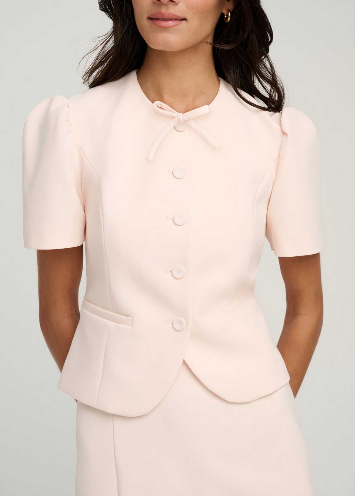 The Pardon Jacket - Blush Pink-Favorite Daughter-Happy on Main