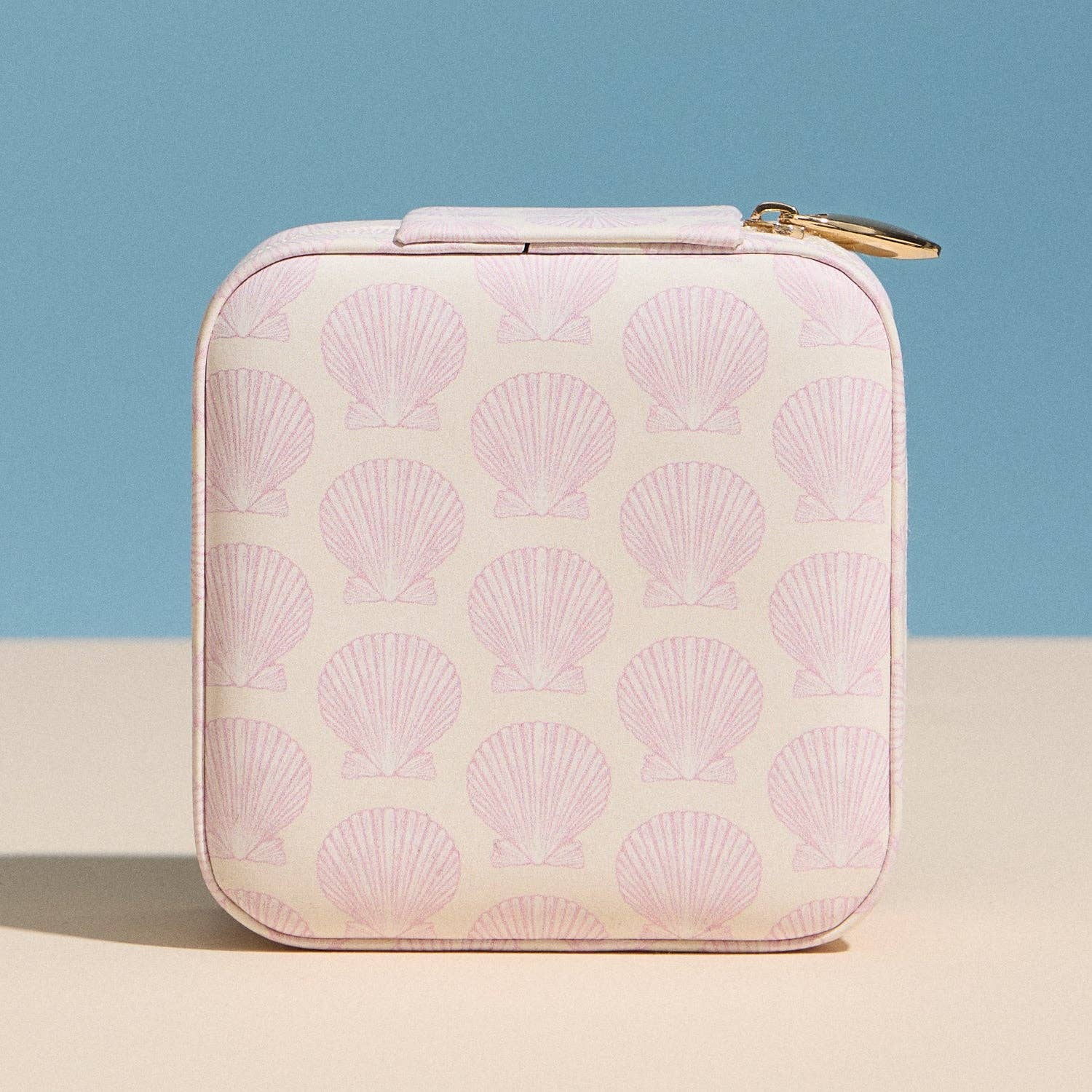 Pink Shell Travel | Jewelry Box-Frem-Happy on Main