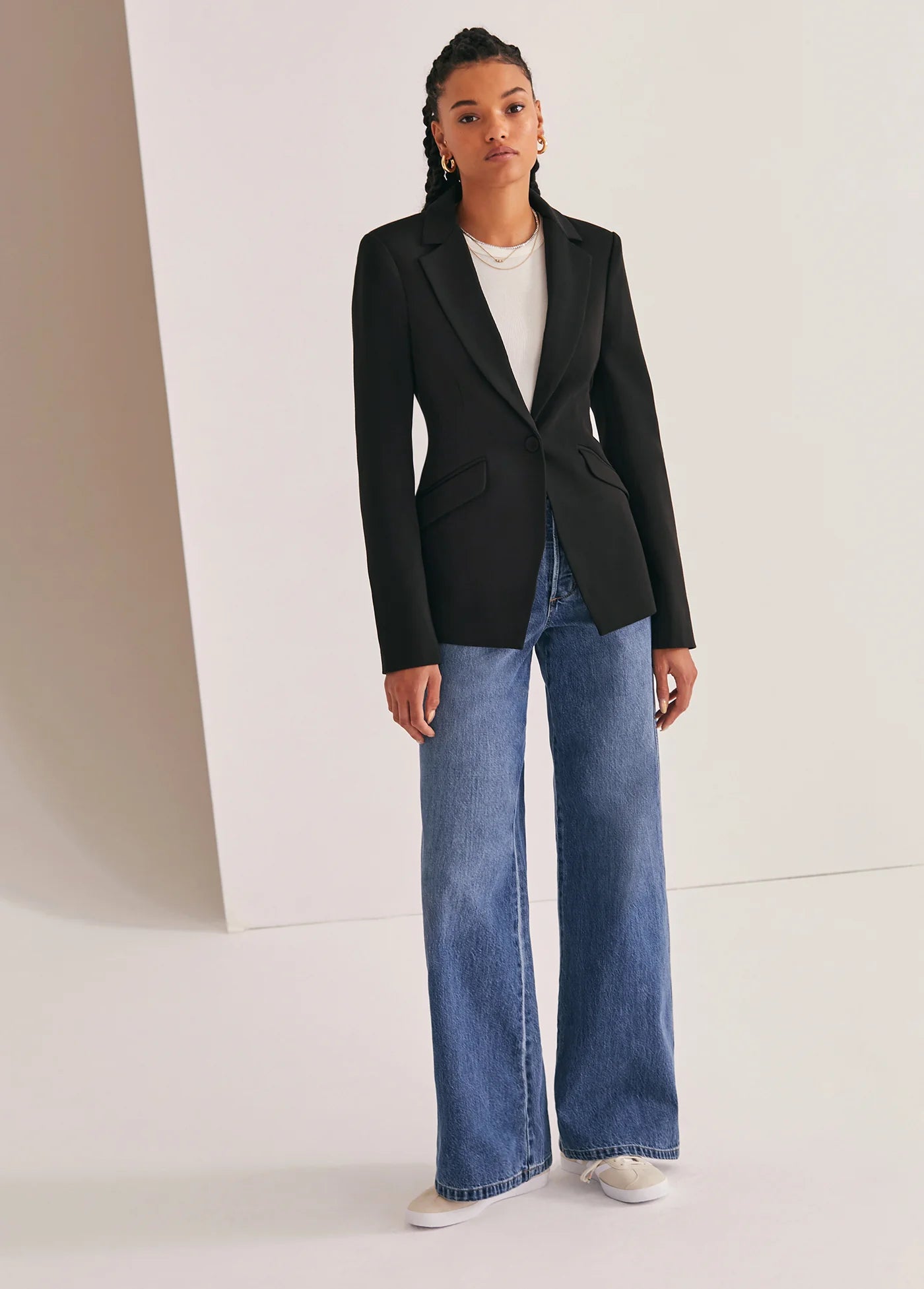 The Favorite Blazer - Black-Favorite Daughter-Happy on Main