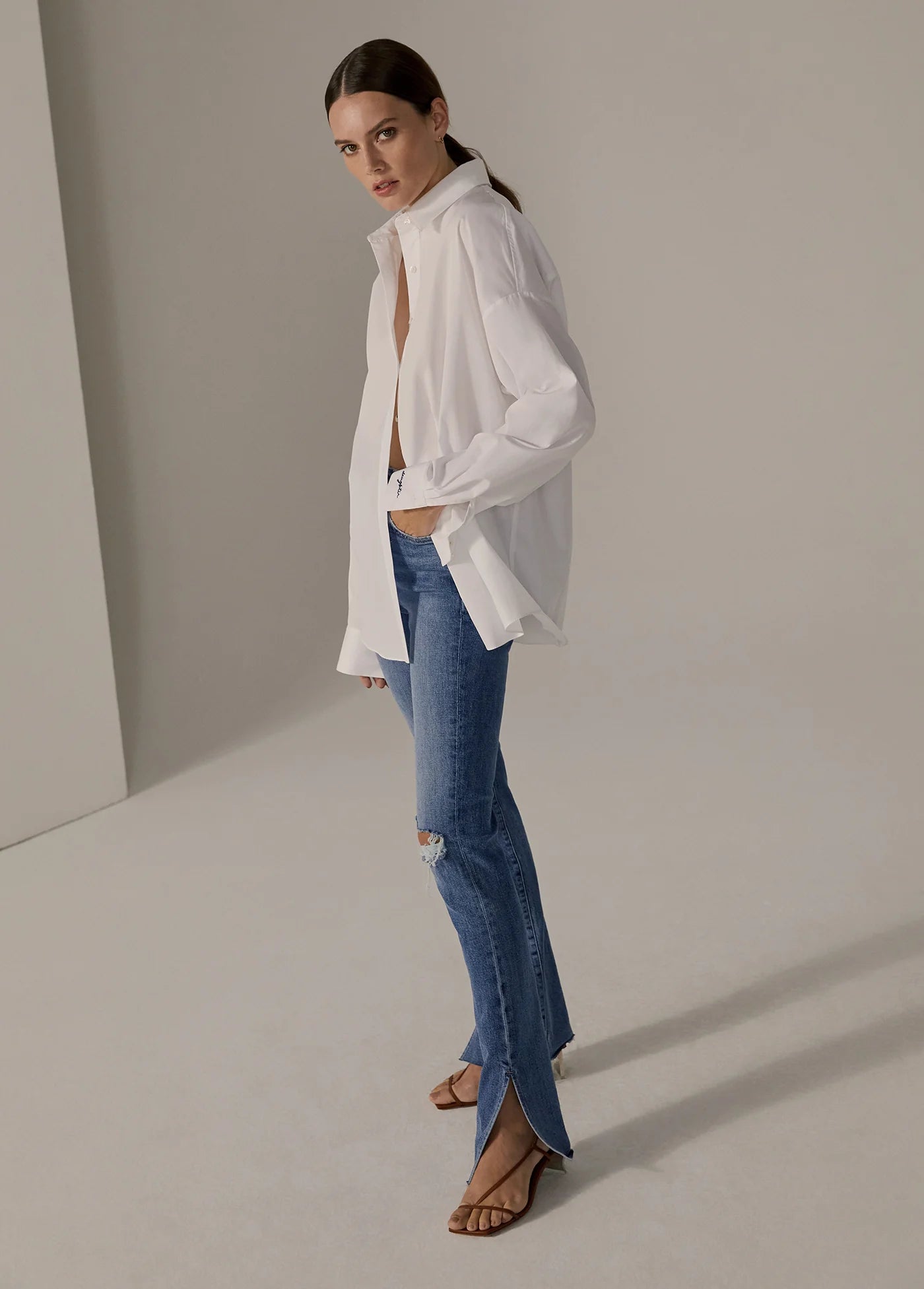 The Ex-Boyfriend Shirt - White-Favorite Daughter-Happy on Main