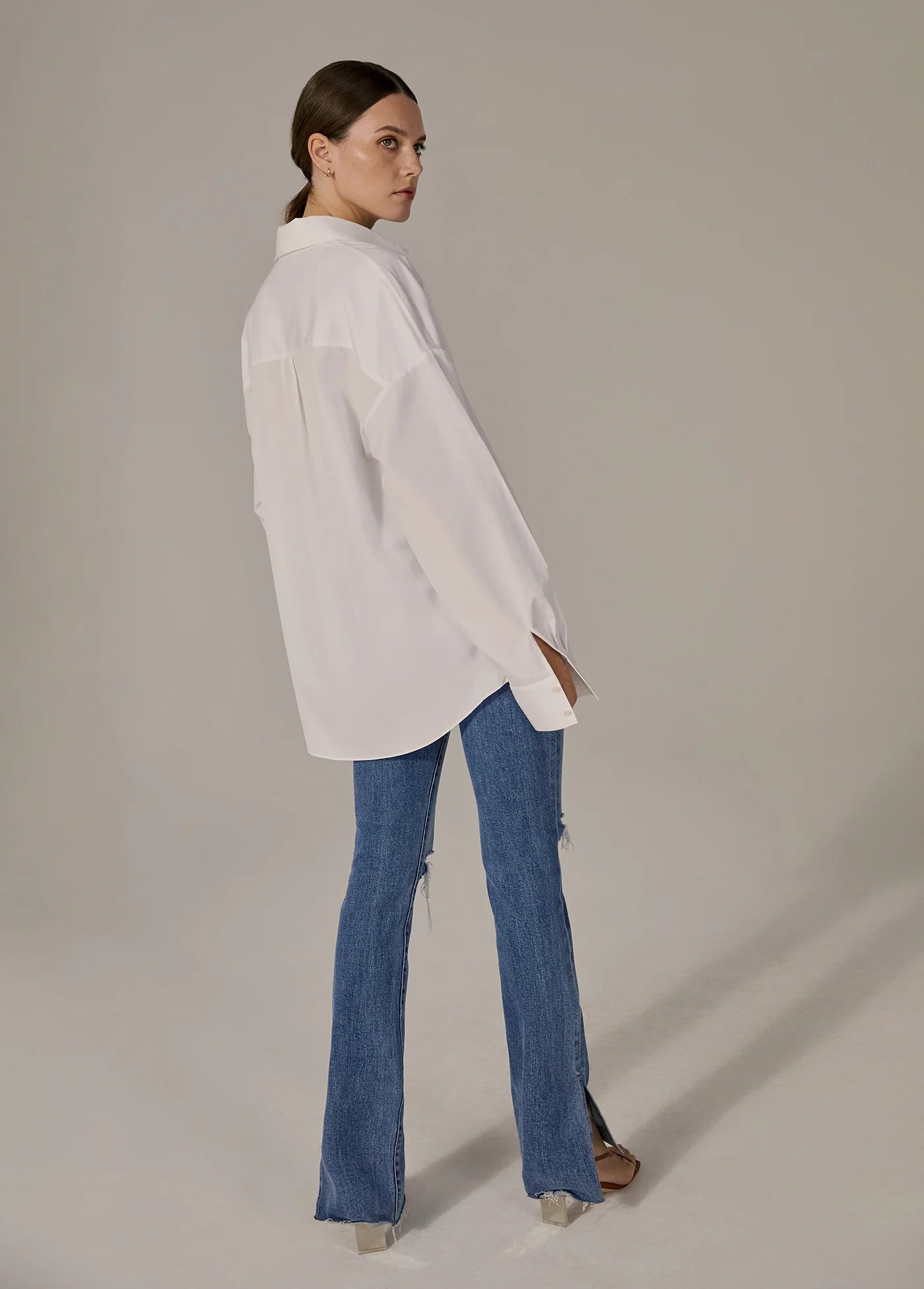 The Ex-Boyfriend Shirt - White-Favorite Daughter-Happy on Main