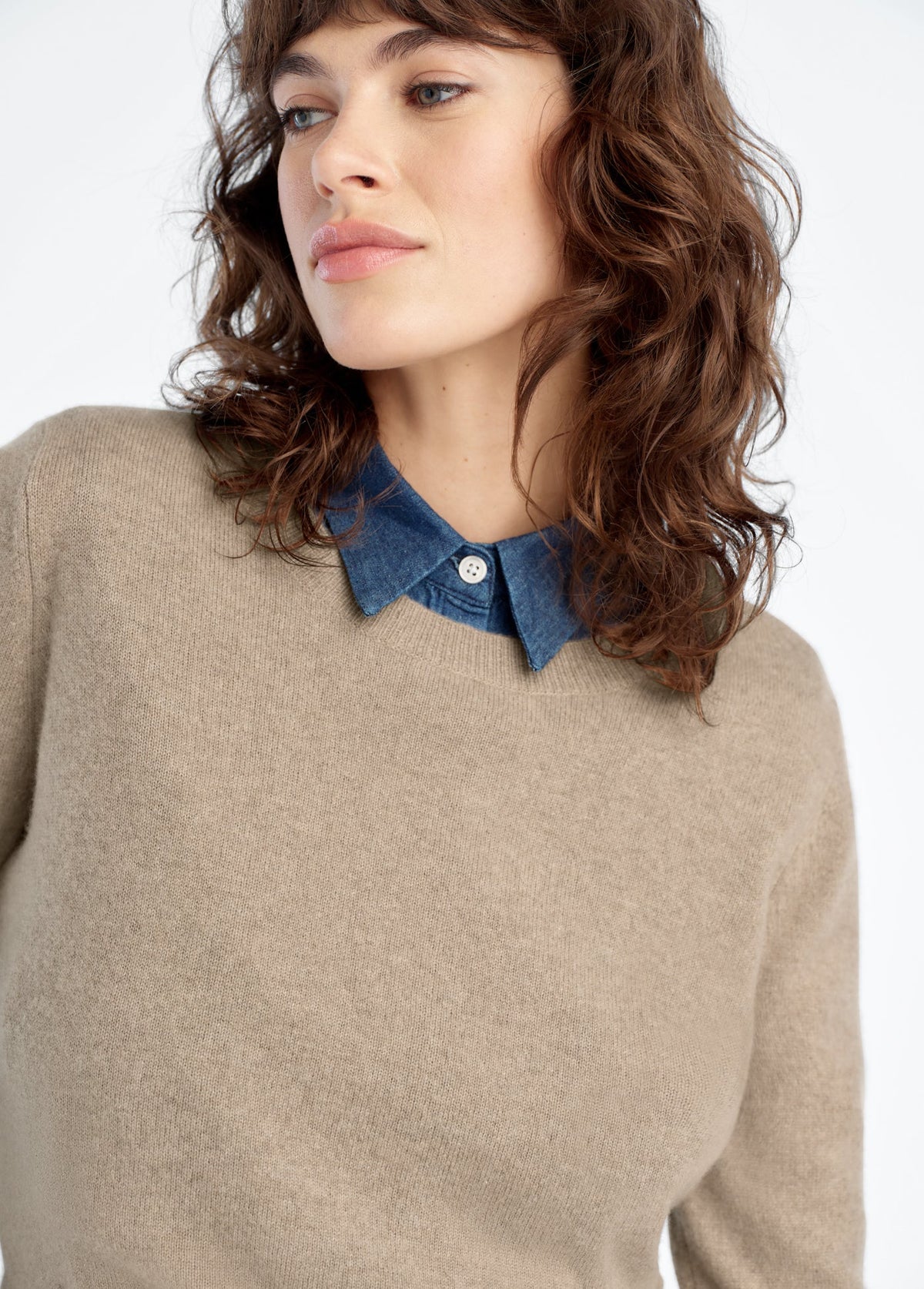 The Chambray Tuck In - Medium Blue-Favorite Daughter-Happy on Main