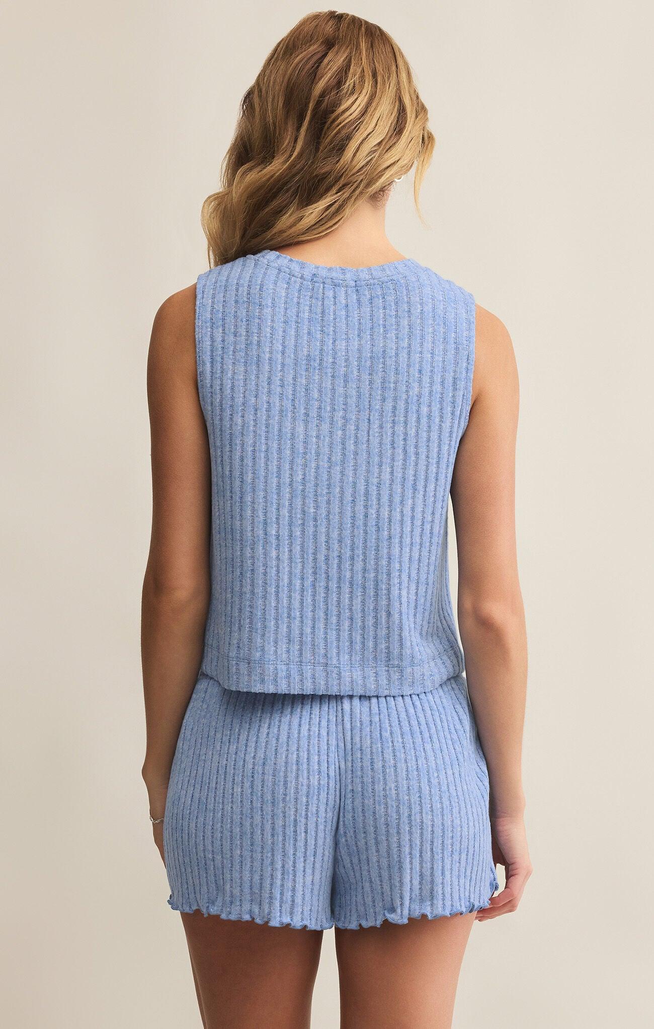 Sloane Rib Tank-Athleisure-Happy on Main