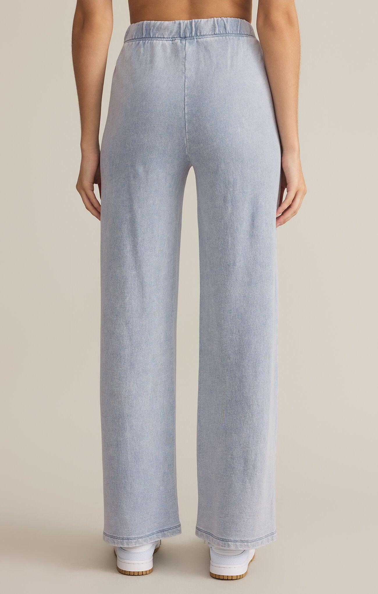 Hunter Knit Denim Pant-Athleisure-Happy on Main